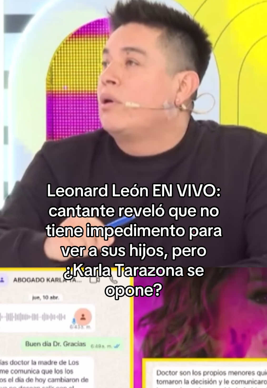 #leonardleon #karlatarazona #amoryfuego #chismososmillenials #limaperu🇵🇪 