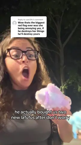 Replying to @user29c anyways @mel loves her new labubu 