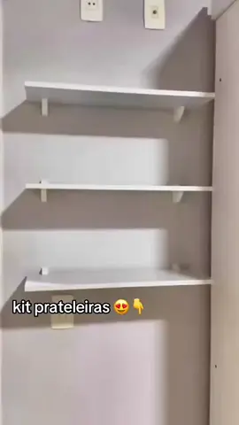 Kit de prateleiras #donadecasa #casanova #casa #enxoval #noiva 