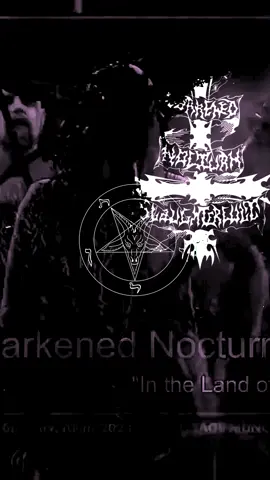 Darkened Nocturn Slaughtercult - In the Lands of the Mountains of Trees (Live) #darkenednocturnslaughtercult #blackmetal #satanic 
