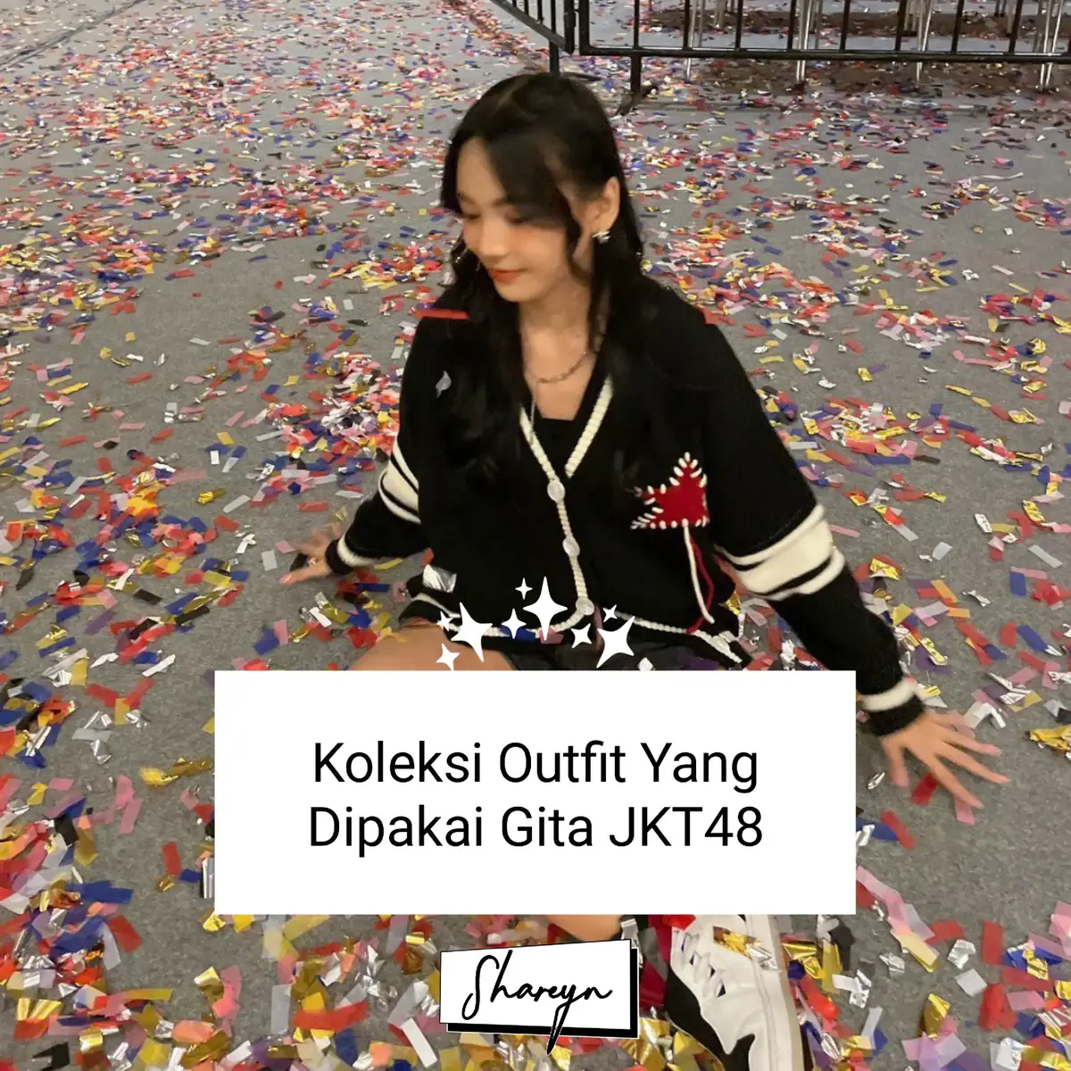 mana gita oshi? sini kumpul dulu #outfitjkt48 #gitajkt48 #outfitgita 
