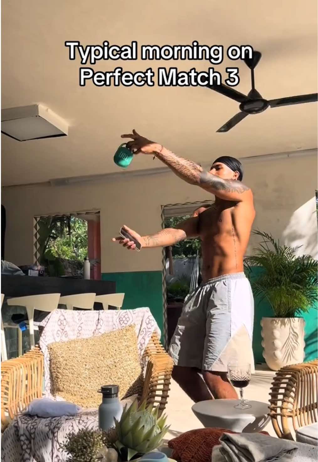 Off camera antics @louisrussell @Freddie Powell @Netflix #PerfectMatch #BTS