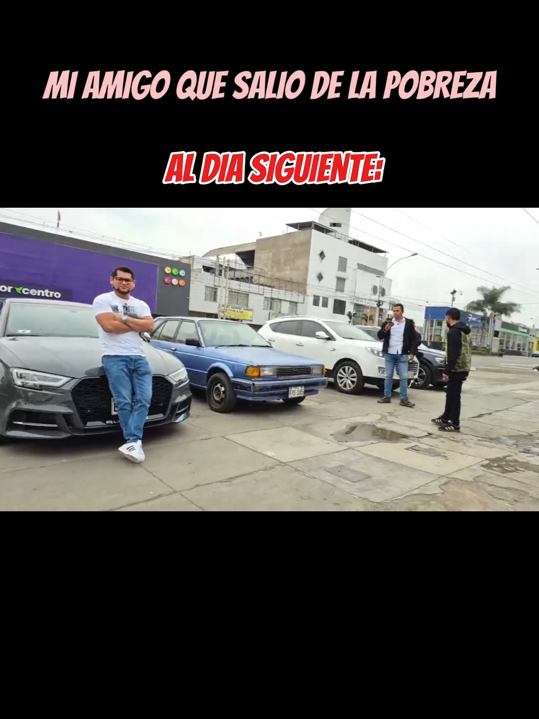 MI AMIGO QUE SALIO DE LA POBREZA AL DIA SIGUIENTE: #humor #viral #millonario #fyp #limaperu #inversion