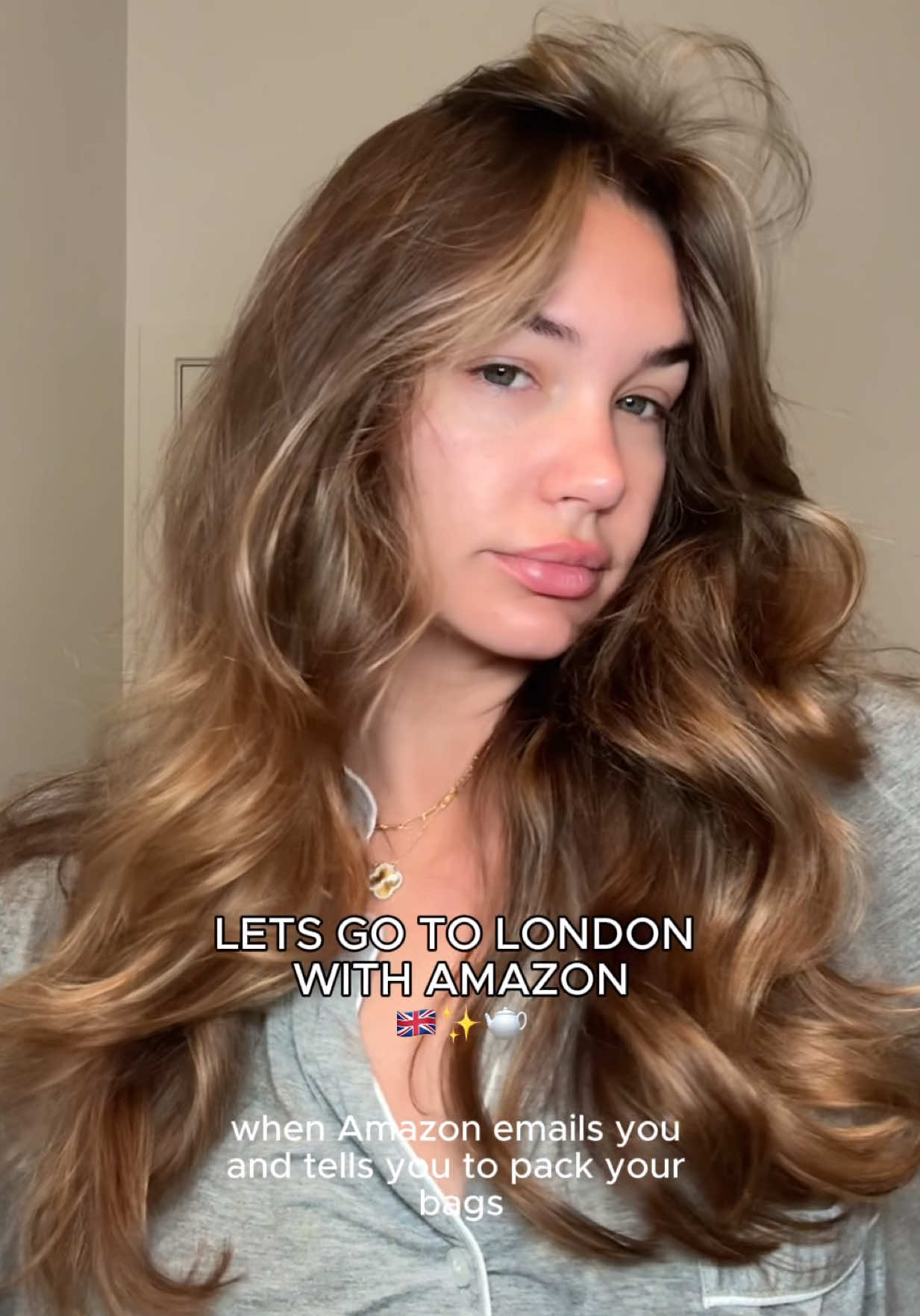 trip recap in London with @Amazon Influencer Program 😋✈️💕  #travelwithme #dayinthelife #traveltips #glassskin #morningskincare #heatlesscurls #lipstainviral 