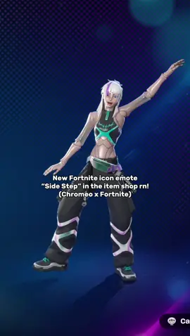 new Fortnite icon emote side step in the fortnite item shop right now! (LMAOO WHAT IS THIS), also we get an update later tonight I will be posting all the new skins that get added🙂‍↕️ #foryoupageofficiall #iconemote #newiconemote #itemshoptodayfortnite #sidestepemote 
