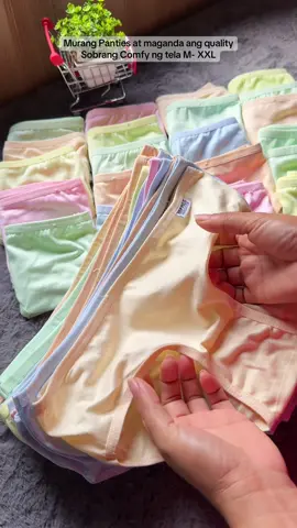 Sulit bilhin ang panty na to mga bhii add 1 size lang para sakto✨#panties #comfypanty #cottonpanty #womenunderwear #fyp #fypシ゚ 