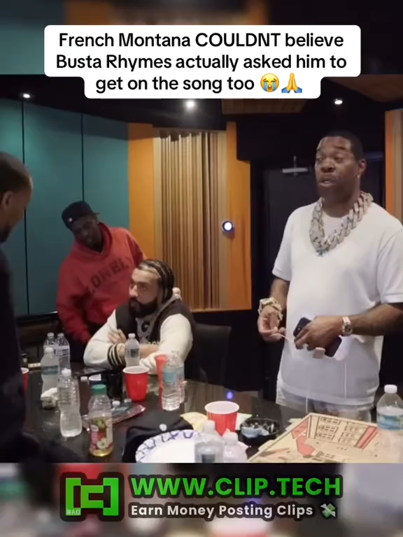 French Montana couldnt belive Busta Ryhmes actually asked him to get on the song too #fyp #edit #foryou #kpop #music #twtich #faze #twitch