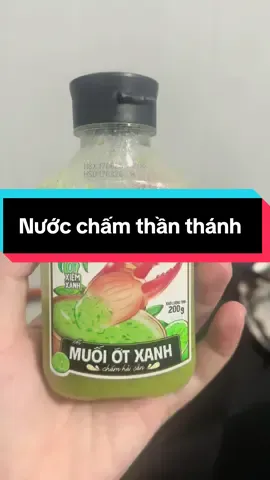 CHINSU ++ Chai XANH 200g ++ MUỐI ỚT XANH CHẤM HẢI SẢN Green Chilli Salt Sauce #xuhuong #viralvideo #nuoccham 