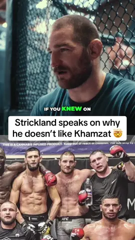 Sean Strickland speaks on why he doesn’t like Khamzat Chimiev 🤯🤯🤯 #mma #UFC #seanstrickland #khamzatchimaev #extremecouture #mmafighter #strickland #khamzat