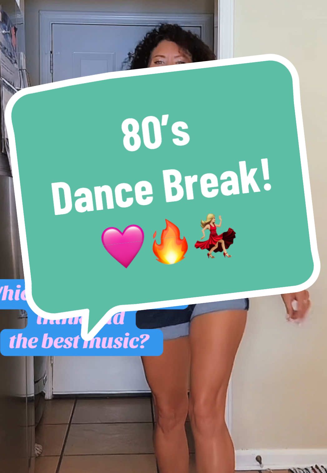 Let’s dance back to the 80’s! 💫💃🏻💃🏻 #dance #dancebreak #retro 