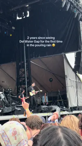 I’ve been obsessed since then. Plsss come back to Iowa for the next tour @delwatergap 💙 #delwatergap #delwatergapconcert #delwatergaplive #horsewithbowlcut 