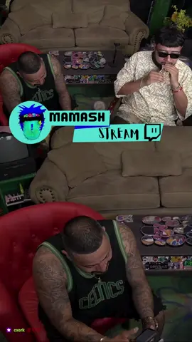 Ian takes a honey pack in front of Mele mamash #mamashstream