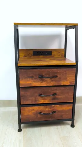 Mesita de noche súper resistente #tiktokshopregresoaclases #tiktokshop #gato #shopping #onlineshopping #tiktok #muebles 
