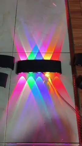Lampu LED hias dinding warna warni lampu dekorasi rumah lampu taman anti air 