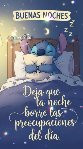 Dulces sueños. ❤️   #stitch #yoamoastitch #parati #BuenasNoches 