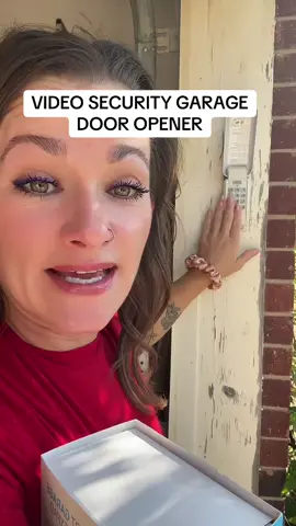 Watch me upgrade my garage security.. #tiktokcreatorpicks #backtoschool #homesecurity 