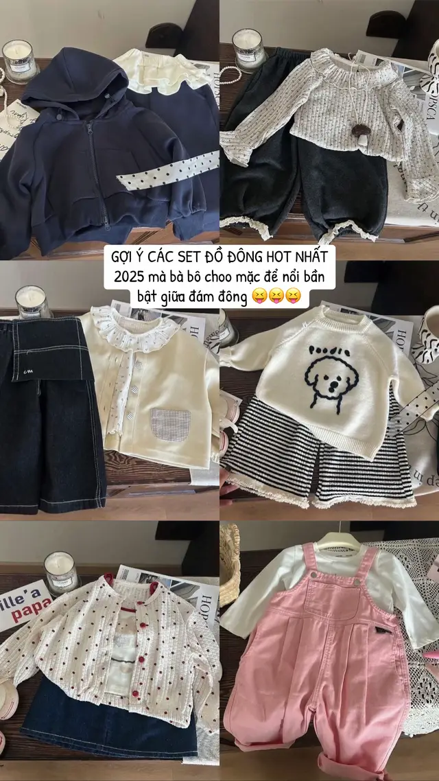 Các mom có con gái thì nhất định không được lướt qua 🤭 #xuhuongtiktok #xuhuong #kids #babykids #dochobegai #setdoxinh #setdobegai #outfitmuadong #doxinhbegai #dinhlethuyhaorderchina 
