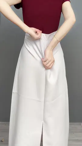 Chân váy xẻ sau nhiều màu dễ mặc#thơitrangnu #thơitrangnu #chanvay #chanvaydai #chanvayxe 