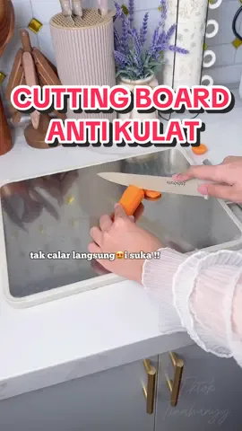#cuttingboard #papanpemotong #cuttingboardstainlesssteel #barangdapur 