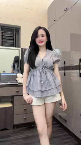 Không những che cái bụng mỡ mà còn xinh, trẻ trung nữa thì mua liền nha mấy bà 🫣 #fyp #trending #review #xuhuong #xh #vayxinh #viral 