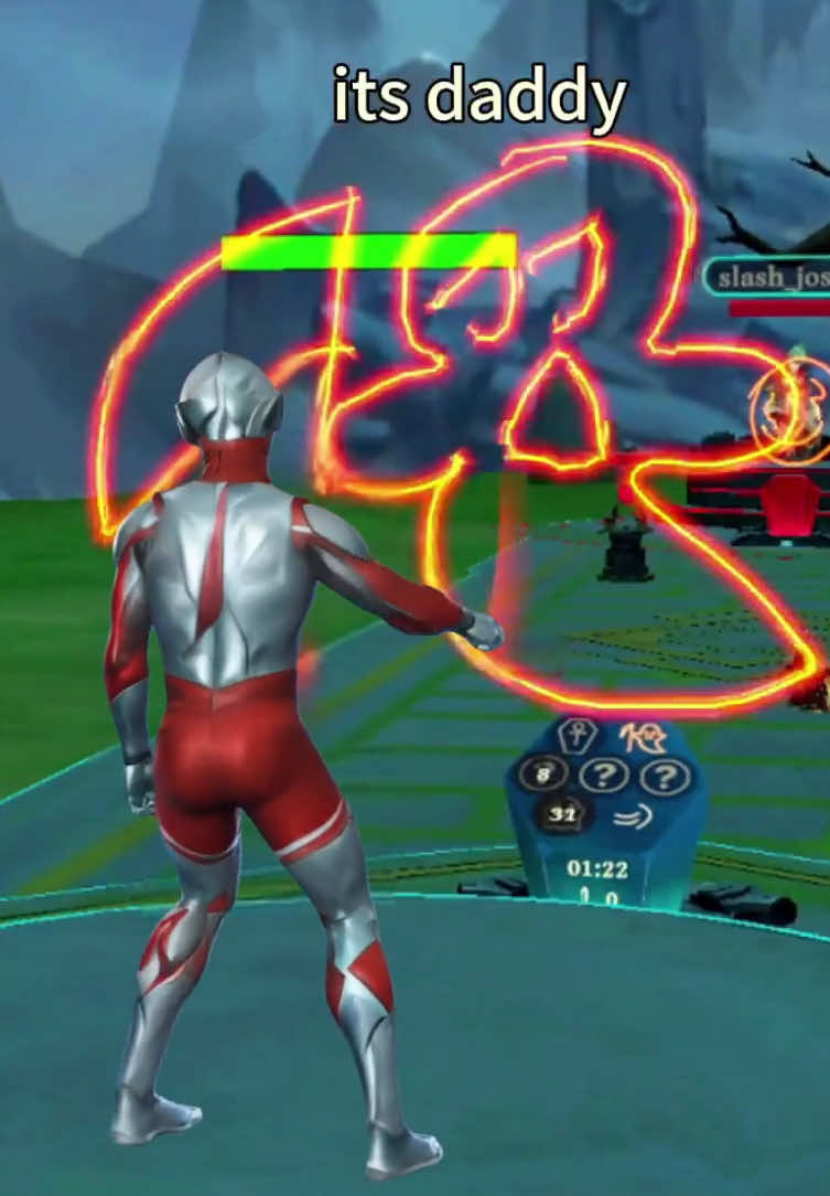 Shutting up a scream lil bro like a REAL Ultraman in War of Wizards 🔈🥚#quest2 #vrgaming #vrgames #warofwizards #vr 