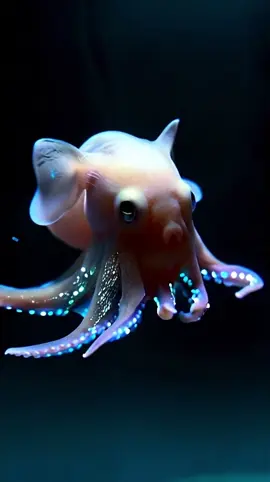 Dumbo Octopus 🐙🩵 #conicet @Conicet_AR @Schmidt Ocean 🌊  #dumbooctopus #aigenerated #aiart #midjourney 