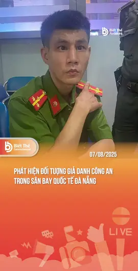 PHÁT HIỆN ĐỐI TƯỢNG GIẢ DANH CÔNG AN TRONG SÂN BAY QUỐC TẾ ĐÀ NẴNG #OrangeAgency #BietTheNetwork #bietthenews #news #tintuc #onhaxemtin #funnyvideos 