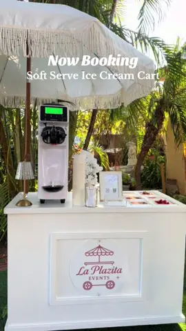 Now Booking: Soft Serve Ice Cream Cart! Bring the swirl to your next event! Our soft serve cart is perfect for pop-ups, markets, school events & more. 📍Serving Orange County & nearby areas 📩 DM to reserve your date! #fy #fyp  #SoftServeCart #NowBooking #OCEvents #IceCreamCart #LatinaOwnedBusiness #LaPlazitaEvents #MobileDesserts #EventVendors #BookNow #OCFoodCarts