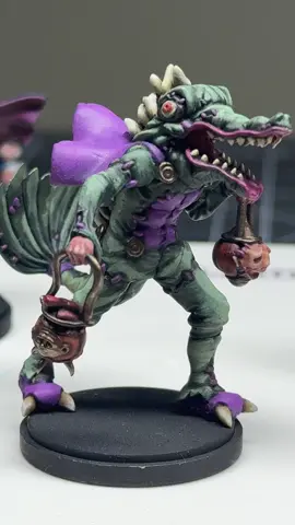 #miniature #painting #minipainting #kingdomdeath #warhammer #tabletopgames #lizard 