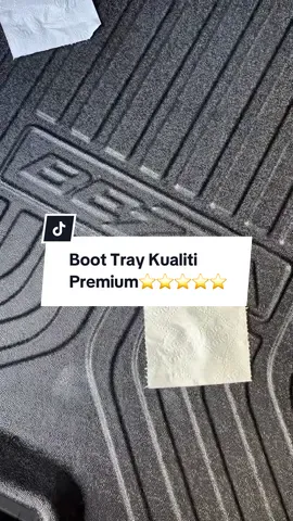 Bonet kereta bukan tong sampah, bro! 😤 Guna boot tray ni baru smart! #caraccessories #boottray #bonet #waterproof #fyp #foryourpage 