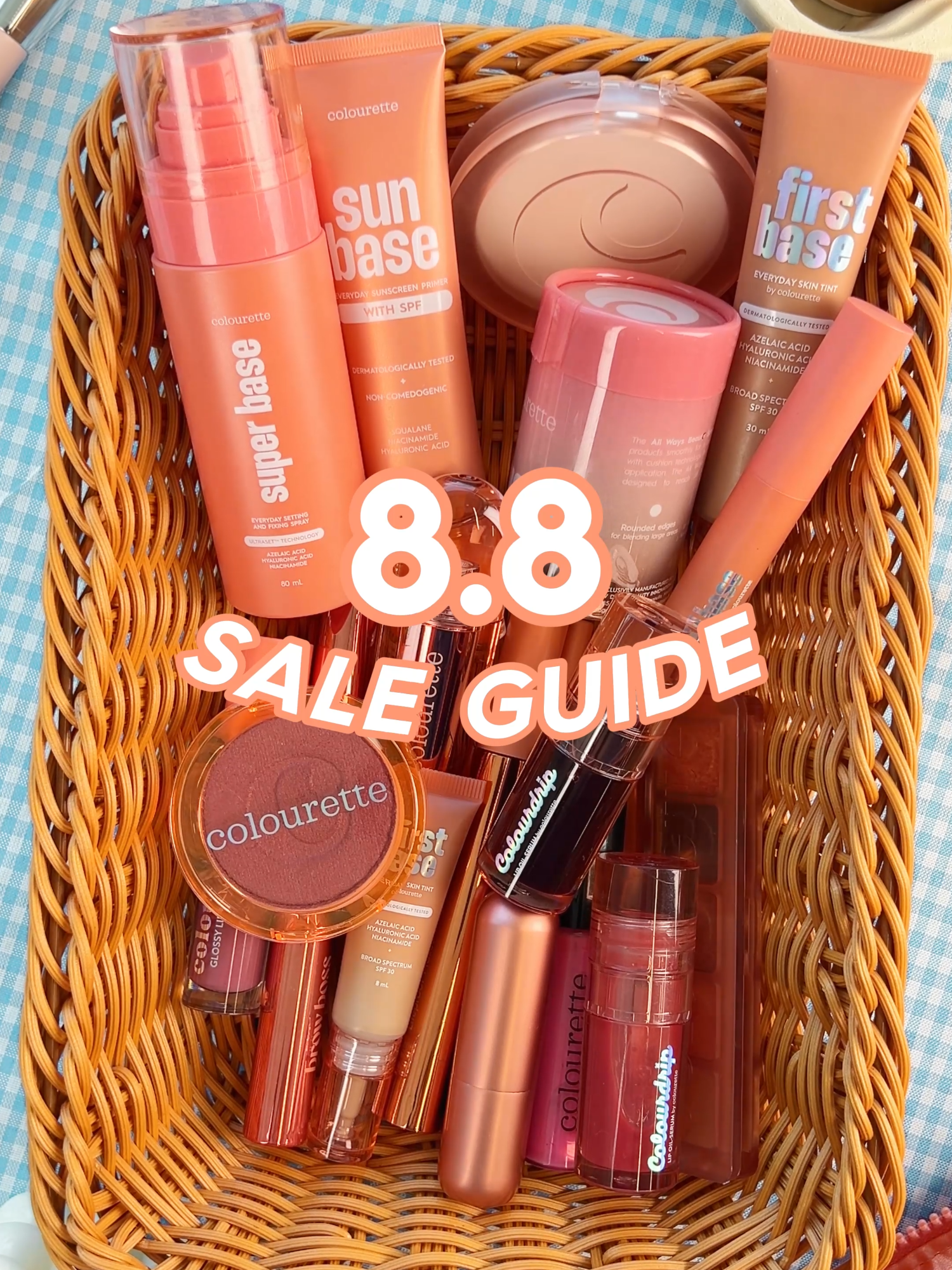 The biggest tipid tip is here, Peaches! 🍑 Mark your calendars—August 8 is the 8.8 Todo Savings Sale! 🛒💸 Get ready for unbeatable deals and sulit finds. Stay tuned for our Todo Tipid Guide so you don’t miss a thing! 🔔⏰ #makeup #colourettecosmetics #colourette