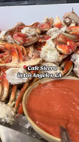 📍Cafe Sierra in Los Angeles, CA #la #laeats #Foodie #brunch #buffet #cafe #crab 