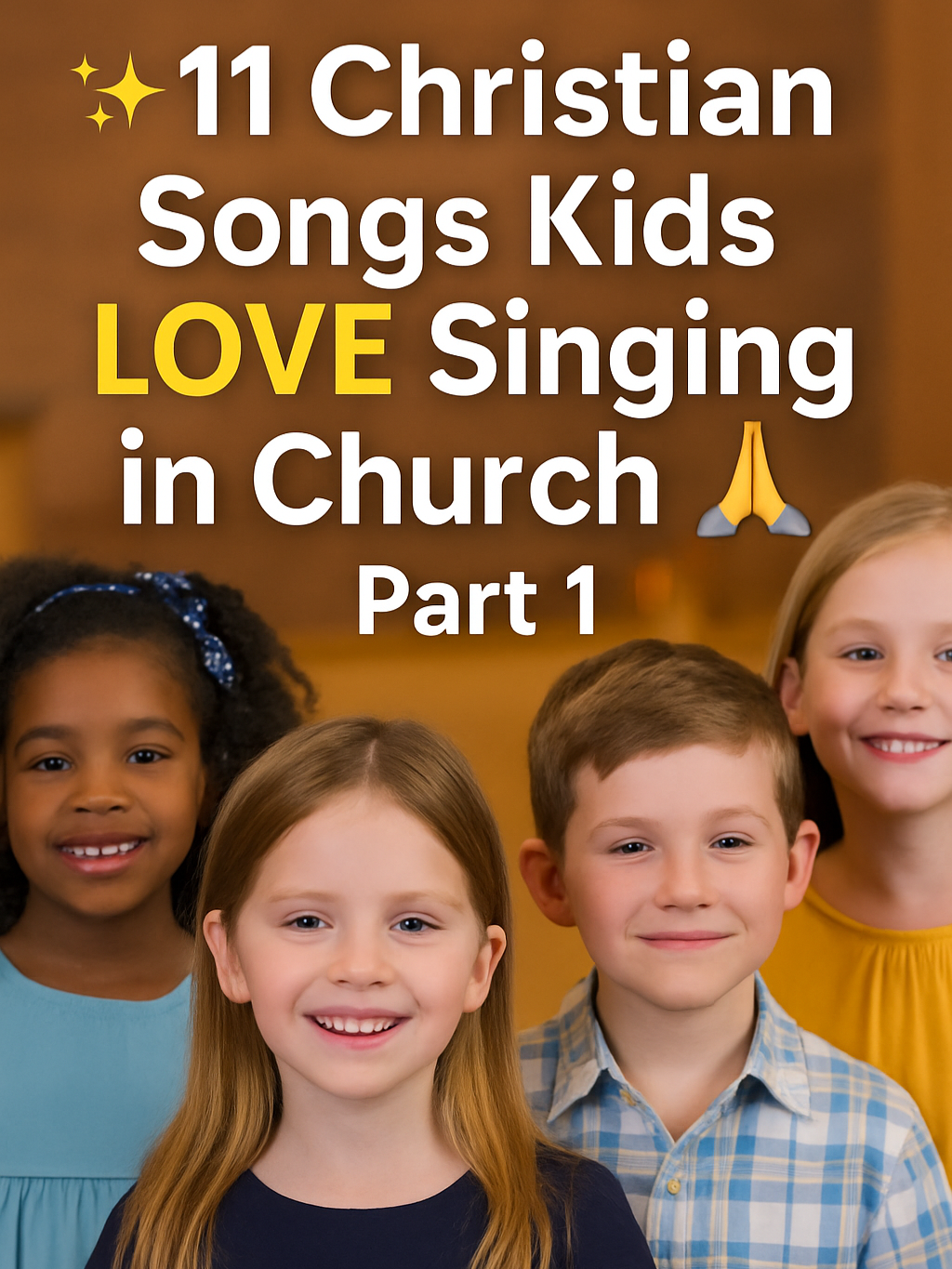 11 Christian Songs Kids LOVE Singing in Church 🙏 | Part 1 These 11 uplifting worship songs are perfect for your child to sing in church or at home! 🙌 From “Shine Your Light, Lord” to “God Made the World So Bright” — every song inspires joy, faith, and praise. 🎶 Great for Sunday School, Children’s Choirs & Family Worship! ✨ Tag a parent, pastor, or teacher who needs this! Save & share to spread the light 💛 #ChristianSongsForKids #WorshipForKids #ChurchSongs #SundaySchoolSongs #ChristianParenting #FaithFamily #KidsWorship #PraiseAndWorship #ChildrensMinistry #WorshipMusic #JesusLovesYou #TikTokMinistry #ChristianTikTok