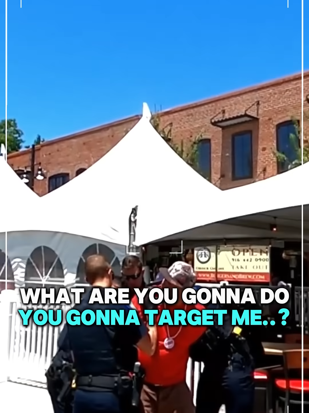 What are you gonna do? You gonna Target me? 🤬