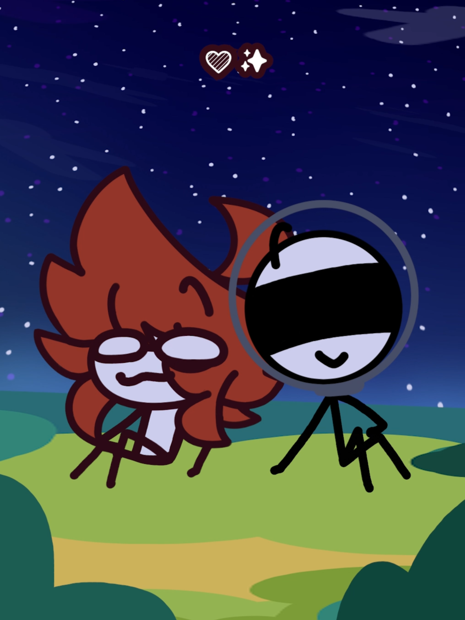 En mi planeta se quedo @cleiverpalito💛💜✨ #yubivirtu #cleiver #zoe #Love