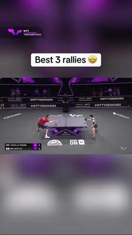 An Jaehyun erases the gap and makes it level ⚖️ He makes his WTT H2H against Tomislav Pucar 2-2 to advance to the Round of 16 ➡️ #WTTYokohama #TableTennis