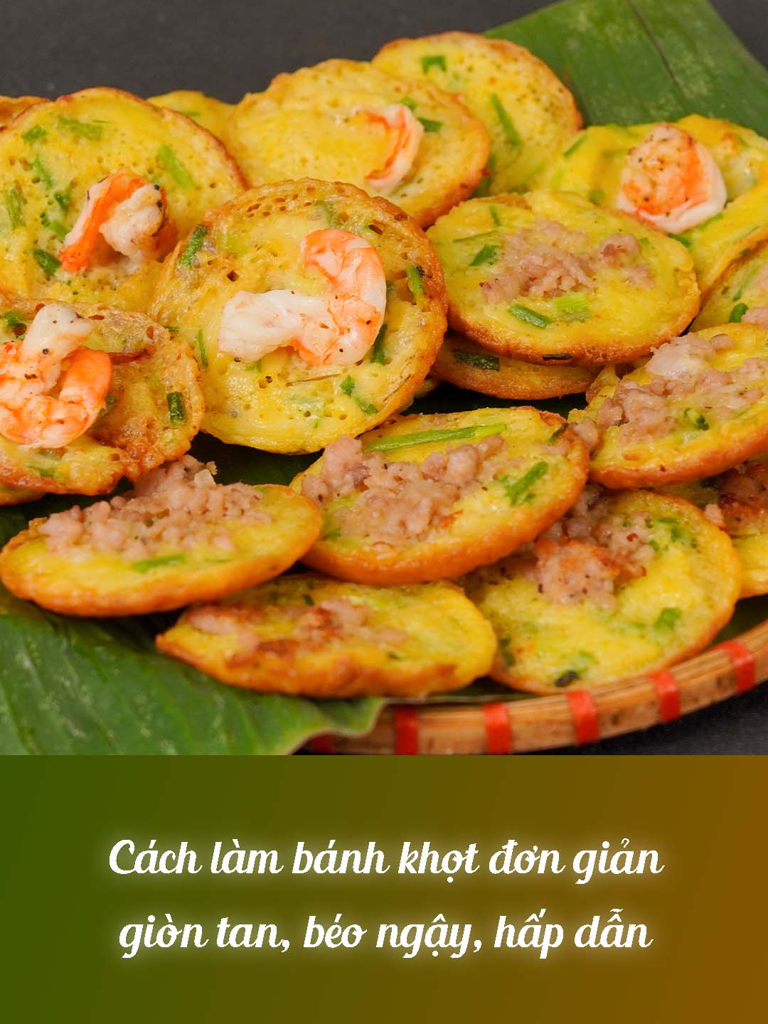 Bánh Khọt Tôm Thịt Giòn Rụm Cực Dễ Làm Bí Quyết Không Dính Khuôn – Vàng Đều, Thơm Ngon #monngon #monngonmoingay #bepnhagiang #banhkhot © Bản quyền của video này thuộc về Origin Media SJC © The copyright of this video belongs to Origin Media