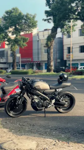 Si paling morning person 🌝 #xsr155indonesia #vixionmodif #fyp #xsr #xsr155caferacer 