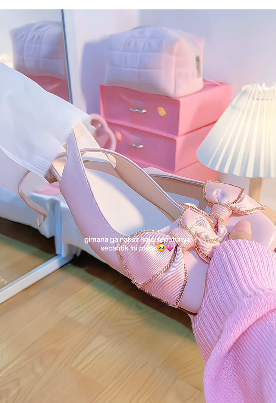 demi apaa ini aslinya lebih cantikkk 🥹💗🎀 #sepatu #heels #sepatuwanita #sepatuheels #sepatupesta #racuntiktok 