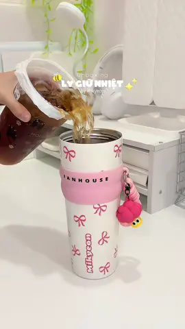 Ly giữ nhiệt ngoan xinh iu 🫰🏻✨ #fanhouse #lygiunhiet #lygiunhietfanhouse #unboxing #xuhuong #viral #mikyeon #fyp #fypシ゚ 