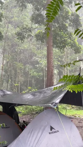Super thunderstorm‼️ #camping  #longheavyrain  #campinginheavyrain  #campinginthunderstorm 