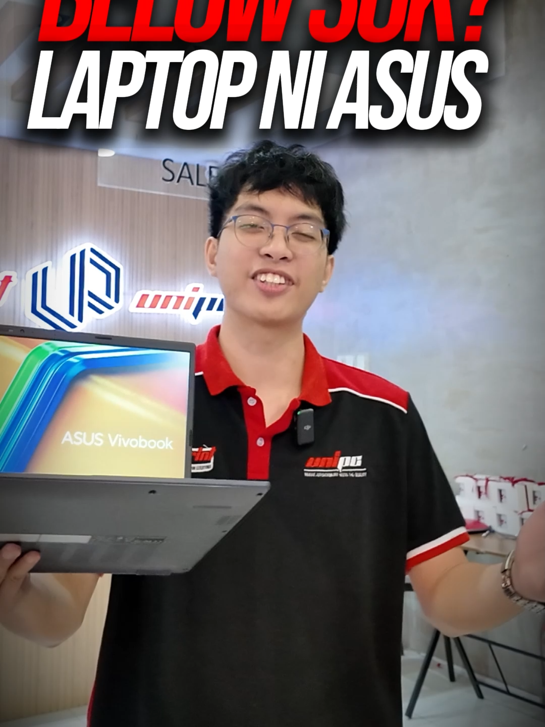 Study hard, work smart – all under ₱30K! #unipc #laptop #asusvivobook #laptopforstudents #laptopforwork