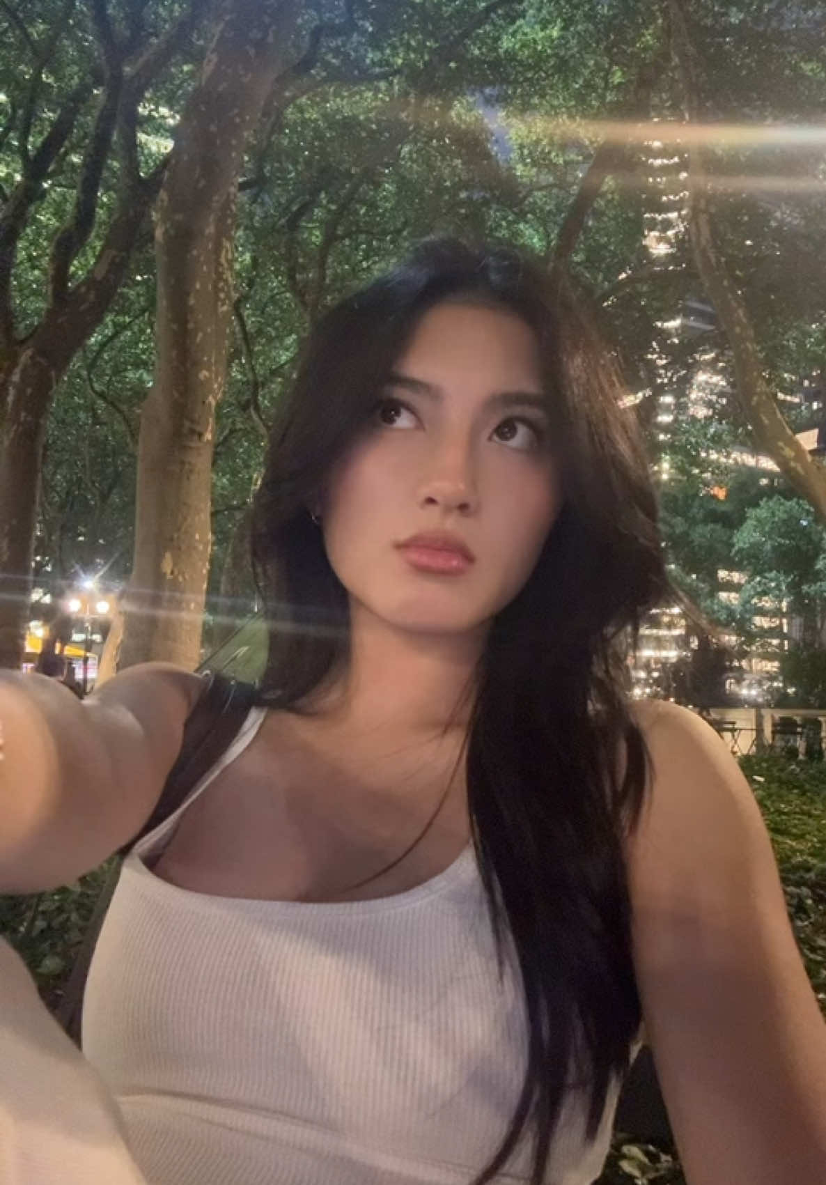 People watching