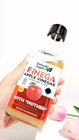 Jangan tanya rasanya tapi manfaat bagus untuk kesehatan 🫶❤️Finega cuka apel @Dehealthsupplies #cukaapel #applevinegar #finegacukaapel #cukaapelwithmother #racuntiktok #riviewfinega 