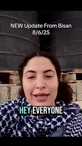 NEW Update from @wizard_bisan1 Bisan Owda 8/6/25! #fyp #Bisan #Update #Gaza #Palestine 