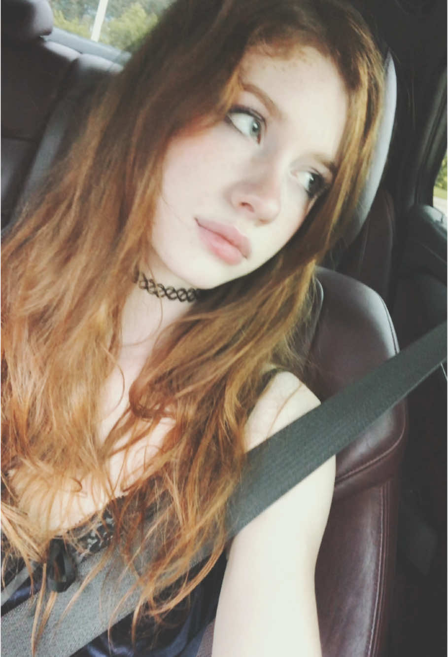 Messyy hairday 🦉 #mentalhealthmatters#lorde#royals#kindnessmatters#fypシ#redhead#bringback2014tumblr#chocker#ilovemybf