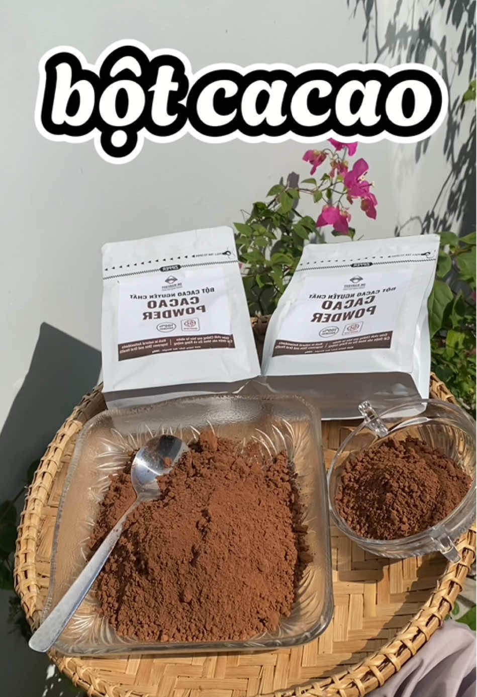Bột cacao nguyên chất DK Harvest không đường #bộtcacao #cacao