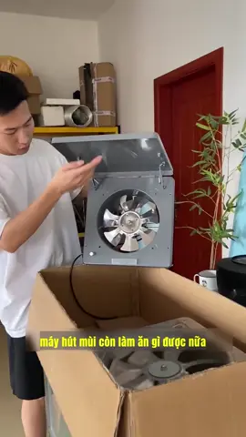 Quạt thông gió hút mùi nhà bếp. #giadung #giadungnhabep #hutkhoinhabep #hutmuinhabep 