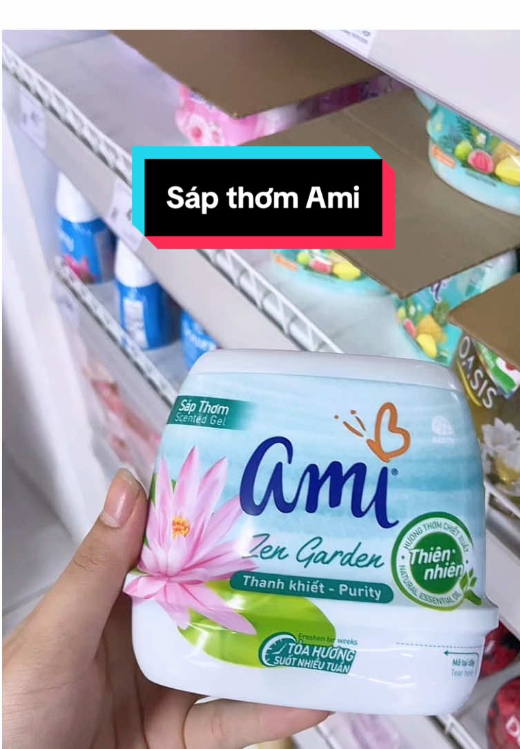 Mở nắp là thơm - sáp thơm AMI khiến không gian dễ chịu hơn mỗi ngày #mebapreview #sapthomphong #ami #huongnuochoa #xuhuong 