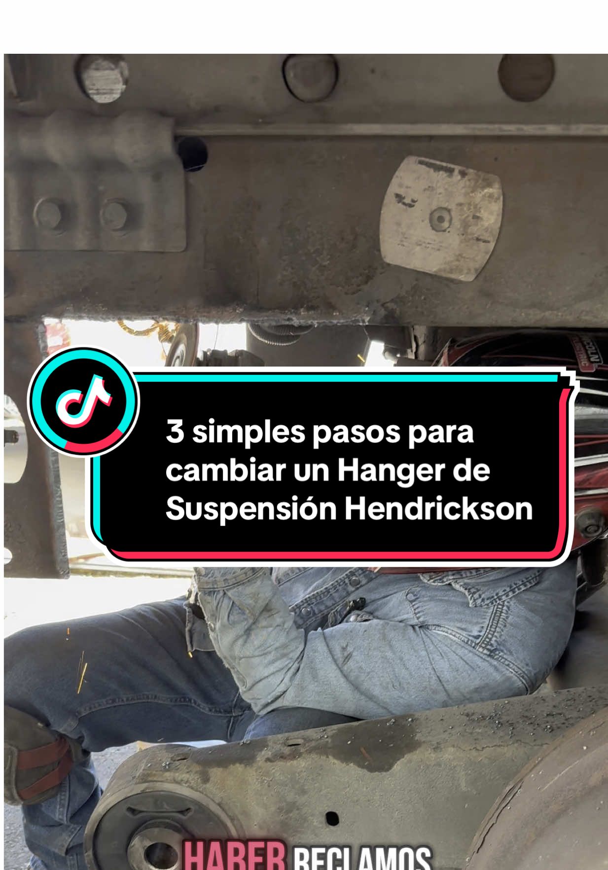 Solo necesitas 3 herramientas para hacer este trabajo 🫡🤟🏼🫵🏼 Cambio de Hanger #559📍 #truckdriver #sacramento #trailerosmexicanos🇲🇽💯😎 #semitrucks #bakersfield 